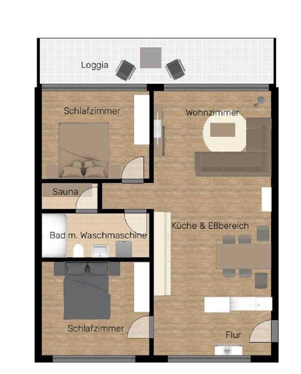 Apartment Strandidylle Mit Sauna Und Meerblick Ostseebad Binz