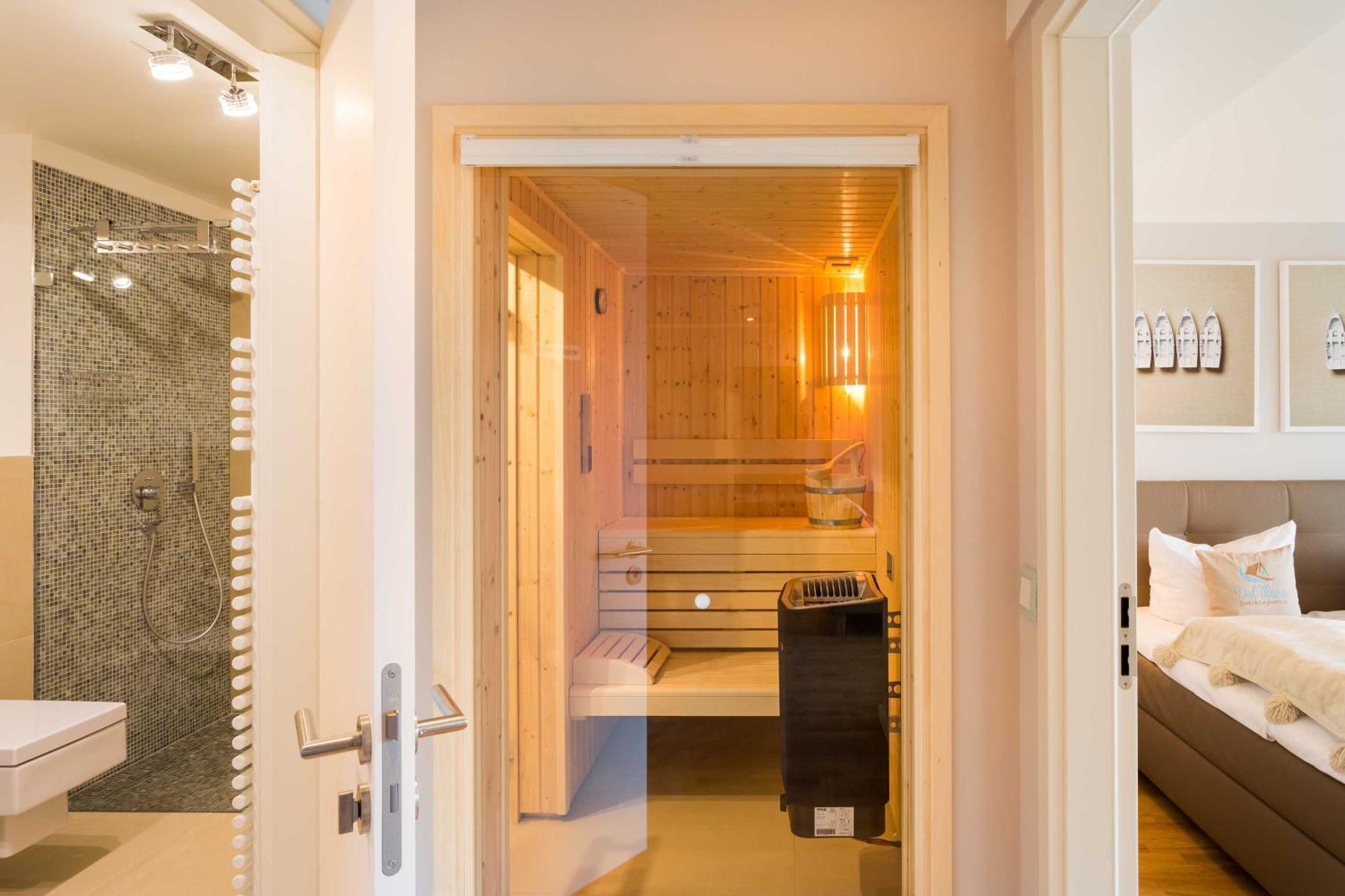 Apartment Strandidylle Mit Sauna Und Meerblick